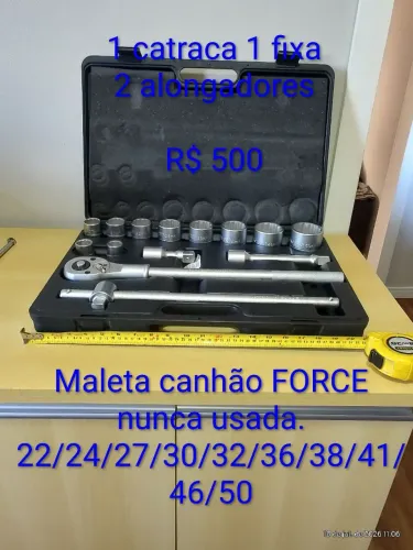 Chave canhão (maleta)