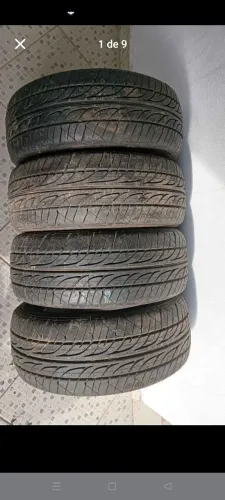 Jogo de pneus DUNLOP LM703 205/50R15. BORDA REFORÇADA