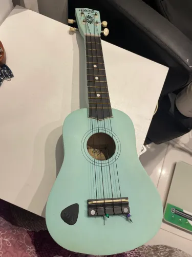 Ukulele Soprano Azul para Iniciantes