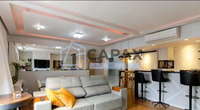 Apartamento mobiliado 128m² 2 suítes no Menino Deus para locação!