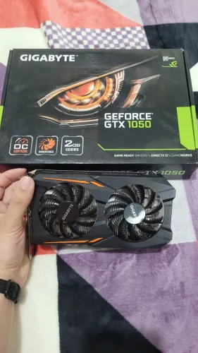 Placa De Vídeo Nvidia Gigabyte Geforce Gtx 1050 2gb