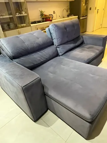 Sofá retrátil de 2 lugares