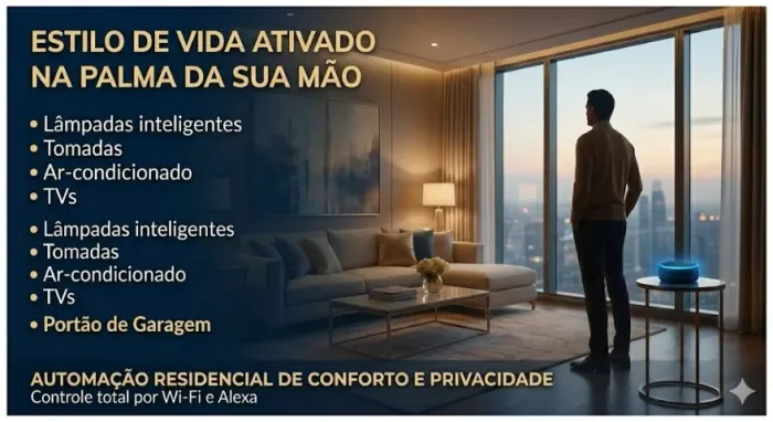 Automação de Lâmpadas, Tomadas, Fitas de Led, Ar condicionado, TV e Alexa - Instalação