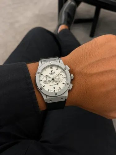 Relógio Hublot Funcional Cronógrafo