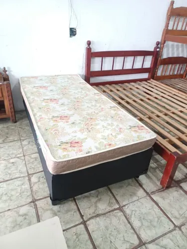 Cama box de solteiro