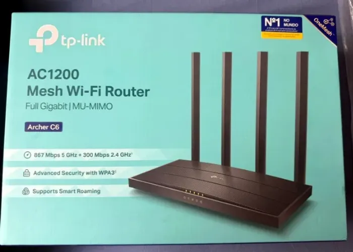 Roteador TP-Link Archer C6 V3 AC1200