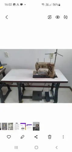 Vendo uma ótima máquina industrial colarete 
