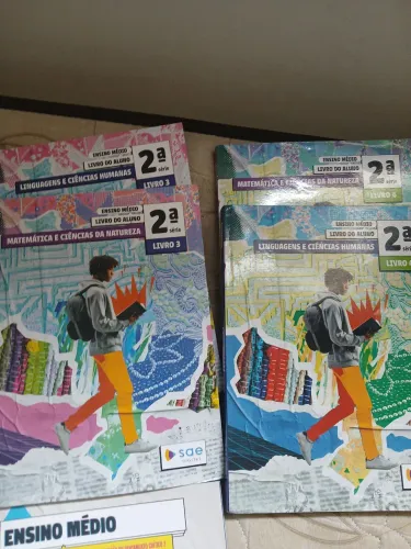 Módulos SAE 2 série completo/ 2 grau 