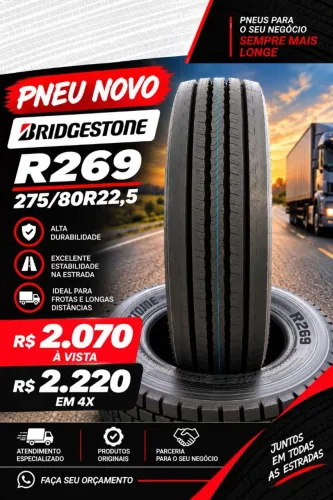Pneus Nacionais e importados 295/80 R 22.5 é 275/80 R 22.5 Nacional e importados