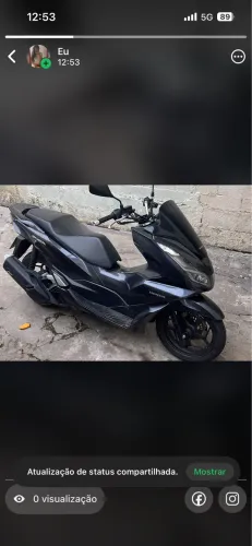 Pcx tudo ok só falta mas uma parcela a pagar 