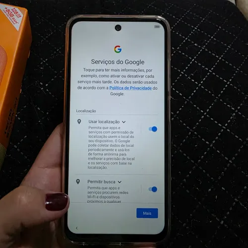 ? Celular novo com 3 anos de garantia - sem detalhes