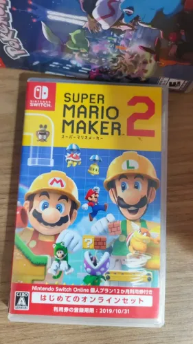 Jogo Nintendo Switch Super Mario Maker 2 Midia fisica fisico