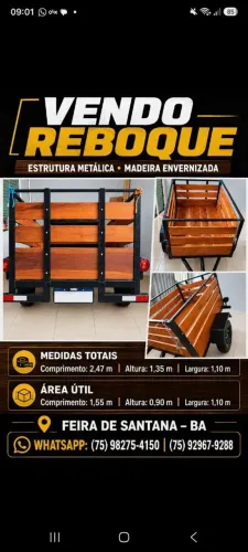 Carrocinha reboque