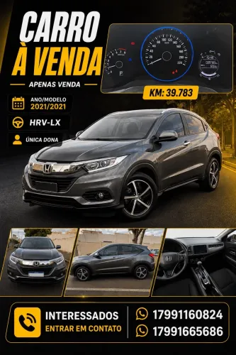 Honda HR-V LX 1.8 Flexone 16V 5P Aut. 2021