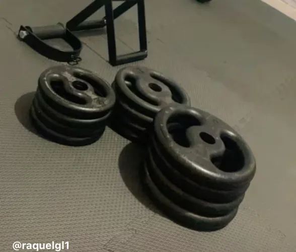 Kit Anilha + Barras de 40cm e 1.50m