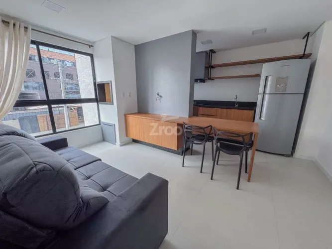 Apartamento com 1 dormitório para alugar, 37 m² por R$ 2.900/mês - Velha - Blumenau/SC