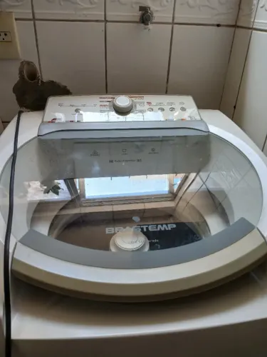 Máquina brastemp com defeito