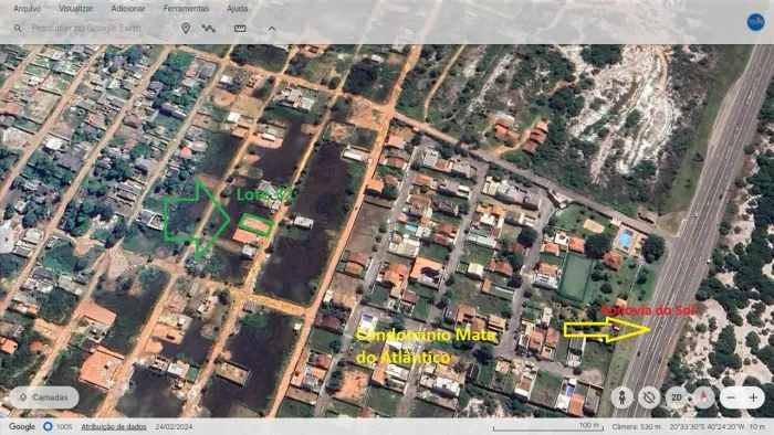 Lote aterrado