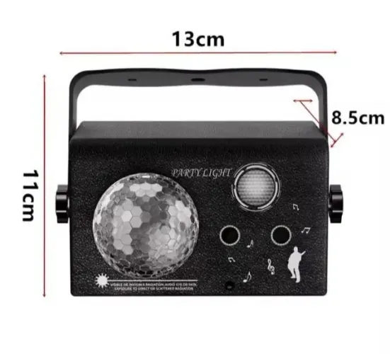 Lazer, Luz de festa, bivolt, efeitos , acompanha o controle remoto, novo, 