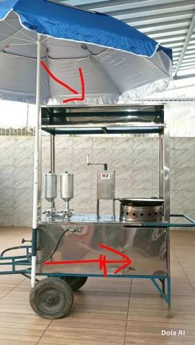 Garrafa de churros em excelente estado