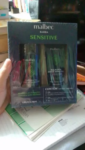 Kit Malbec Sensitive O boticário