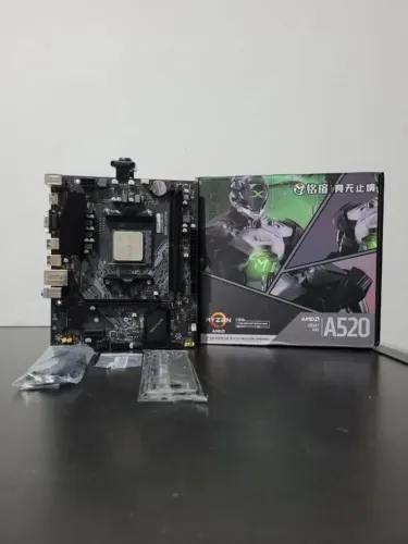 Kit upgrade Ryzen 5 4600G, Placa mãe A520m