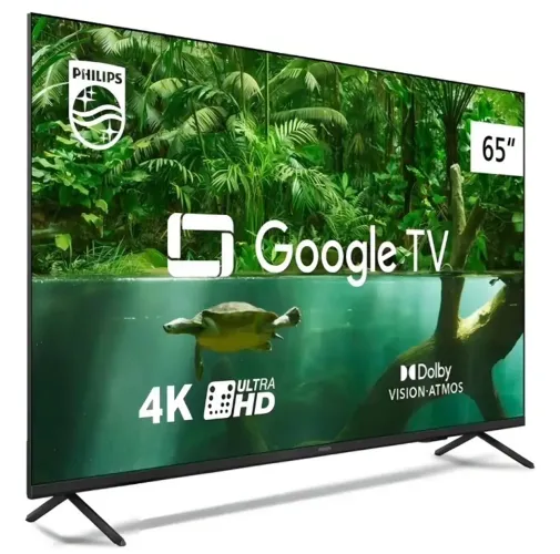 Smart TV Philips 65" 4k 7400 (nova na caixa)