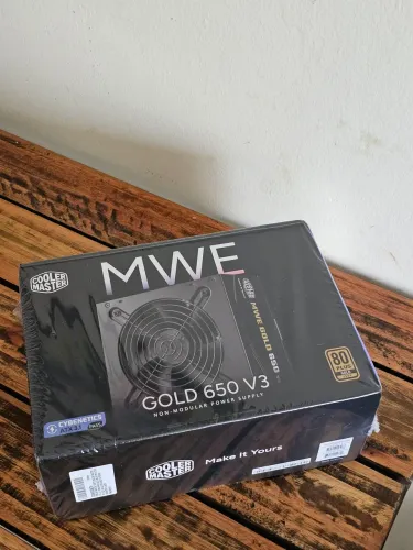 Fonte Cooler Master ATX 650w Gold v3 80 plus - NOVA