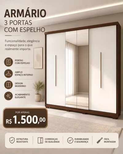 Guarda-roupas novinho