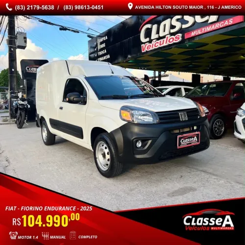 Fiat Fiorino Endurance EVO 1.4 Flex 8V 2P 2025
