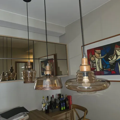 Três lindas Luminárias