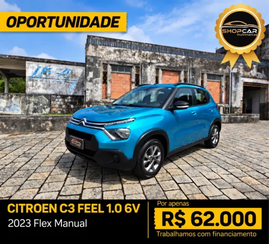 Citroen C3 Feel 1.0 Flex 6V 5P Mec. 2023