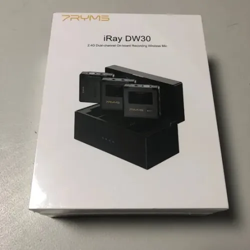 Microfone sem fio 7RYMS iRay DW30 - Duplo