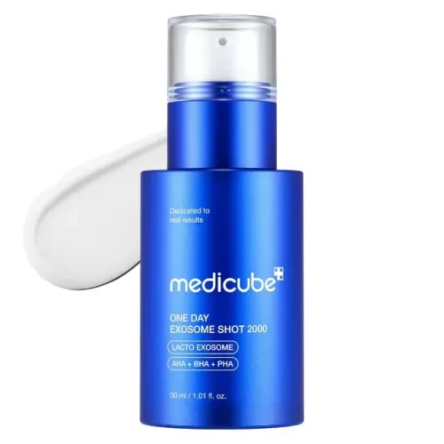 MEDICUBE One Day Exosome Shot 2000 AHA+BHA PHA - Facial Serum - 30ml