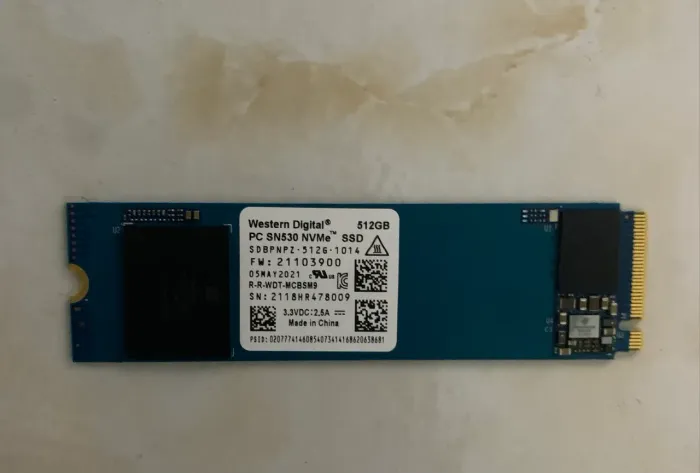 M.2 NVME 512GB