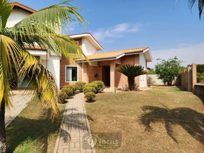 CASA DE ALTO PADRÃO À VENDA CONDOMÍNIO PALM PARK HOLAMBRA/SP