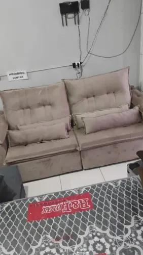 SOFA RETRÁTIL E RECLINAVEL MOSTRUÁRIO