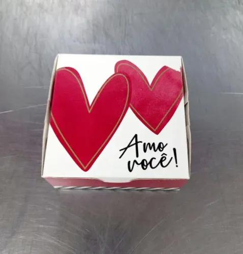 Caixa Presente Papel 9x9cm