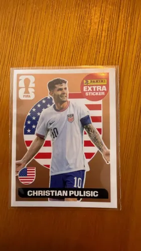 FIGURINHA LEGEND CHRISTIAN PULISIC BRONZE