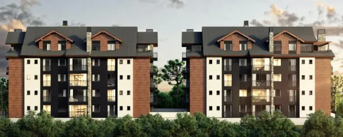 Apartamento em Gramado - Mendoza: Em Obras - Construção REF: 3716
