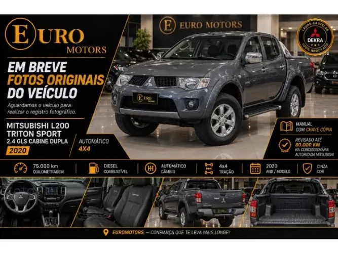 Mitsubishi L200 Triton Sport GLS 2.4 CD Diesel Aut. 2020