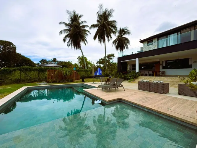 CASA À VENDA NO CONDOMÍNIO ENCONTRO DAS ÁGUAS R$ 7.500.000,00 NOVA, TERRENO 4.640,00 M², C