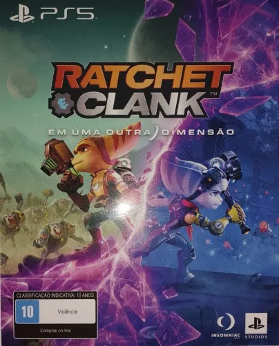 Jogo PS5 Ratchet e Clank - em uma outra dimensão
