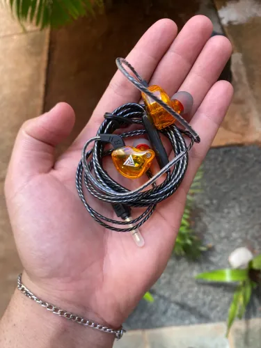 Fone de ouvido retorno de palco QkzAk6 original novo lacrado 