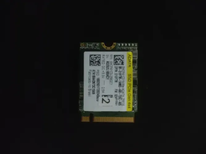 SSD NVMe 256GB Gen4 - Upgrade