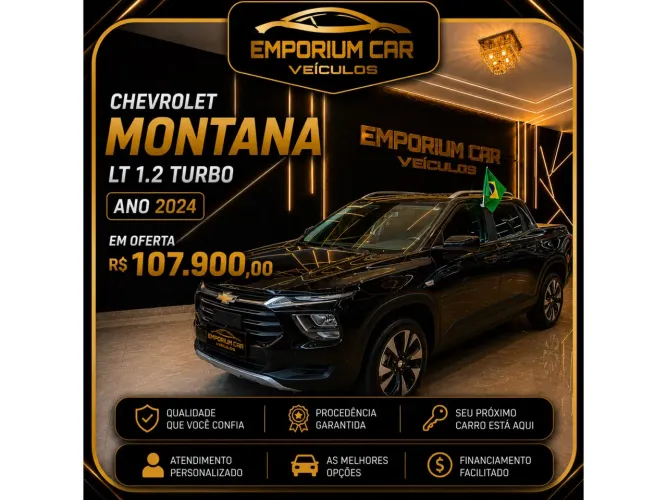 Chevrolet Montana LT 1.2 Turbo Flex 12V 4P Mec. 2024
