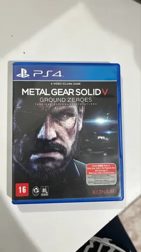 Jogo ps4 Metal Gear Solid V: Ground Zeroes para PlayStation 4