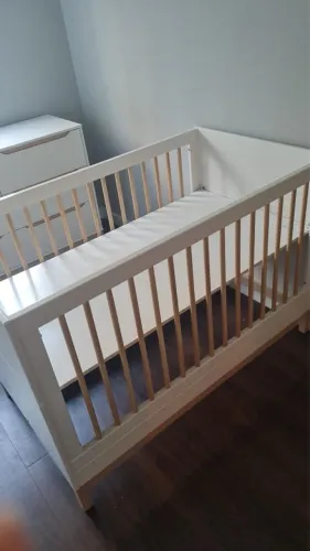 Berço cama infantil cozy 2 em 1