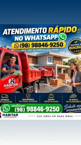 Areia, Brita, tijolo, piçarra, entrega rápida Habitar material de construção