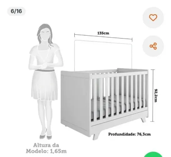Vendo berço - mini cama